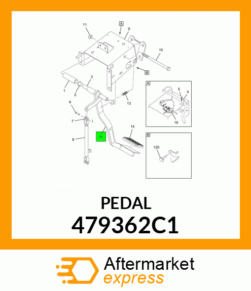 PEDAL 479362C1