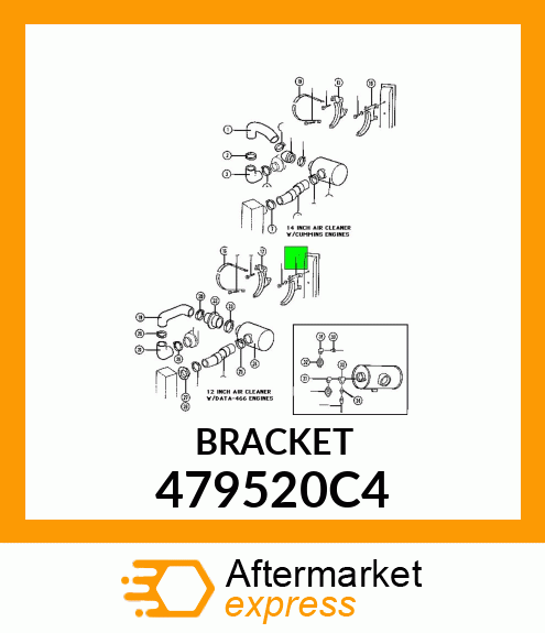 BRACKET 479520C4