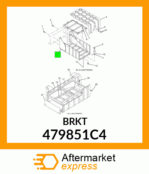 BRKT 479851C4