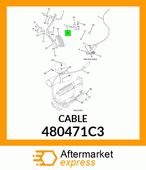 CABLE 480471C3