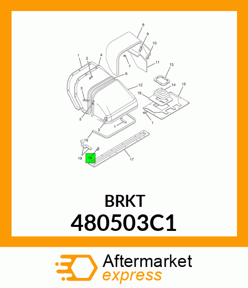 BRKT 480503C1