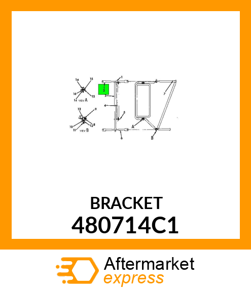 BRACKET 480714C1