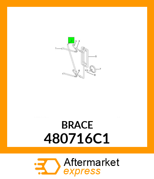 BRACE 480716C1