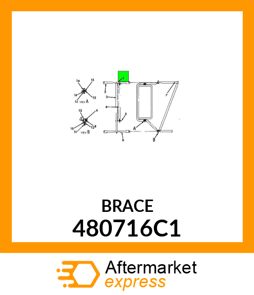 BRACE 480716C1
