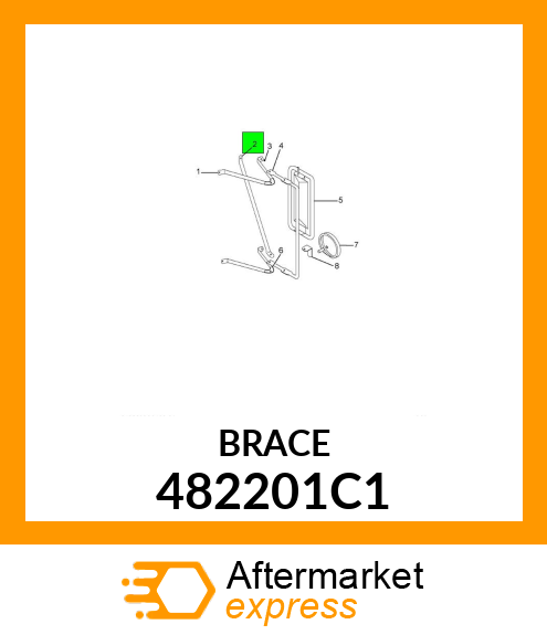 BRACE 482201C1