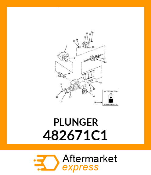 PLUNGER 482671C1