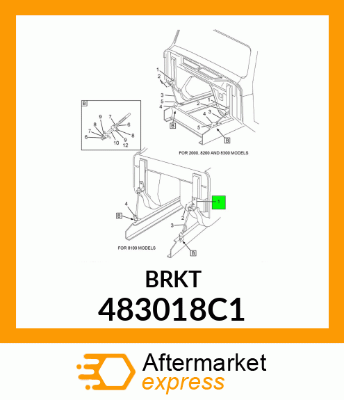 BRKT 483018C1