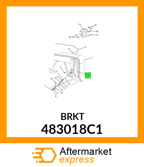 BRKT 483018C1