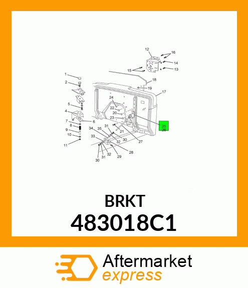 BRKT 483018C1