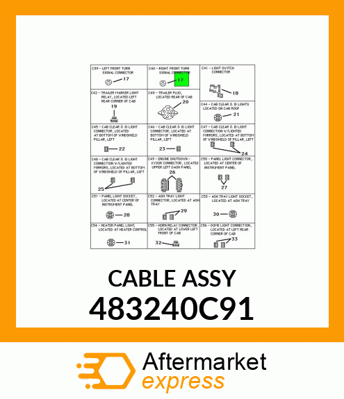 CABLEASSY 483240C91