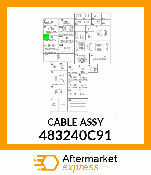 CABLEASSY 483240C91