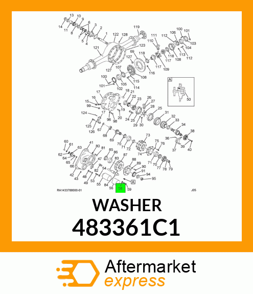 WASHER 483361C1