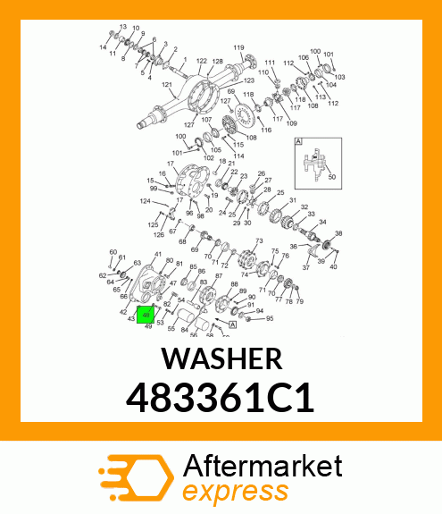 WASHER 483361C1