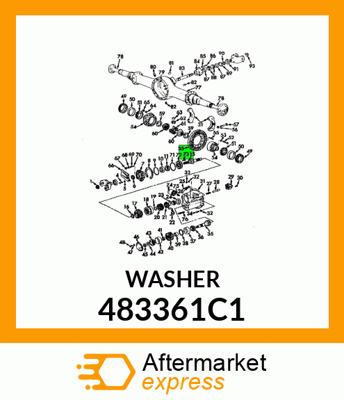 WASHER 483361C1