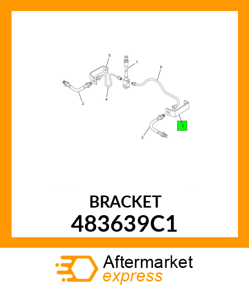 BRACKET 483639C1