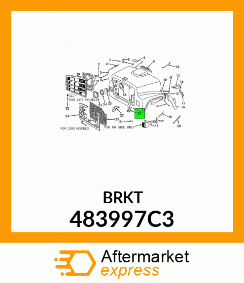 BRKT 483997C3