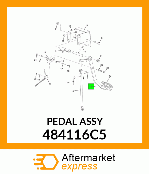 PEDAL 484116C5