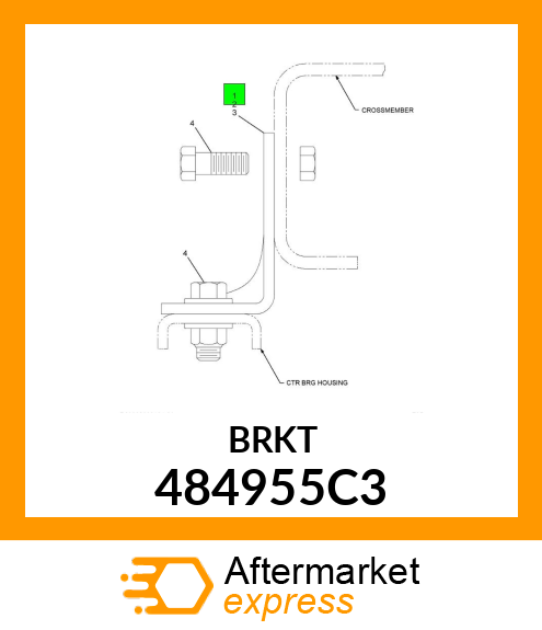 BRKT 484955C3