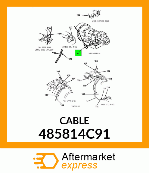 CABLE 485814C91
