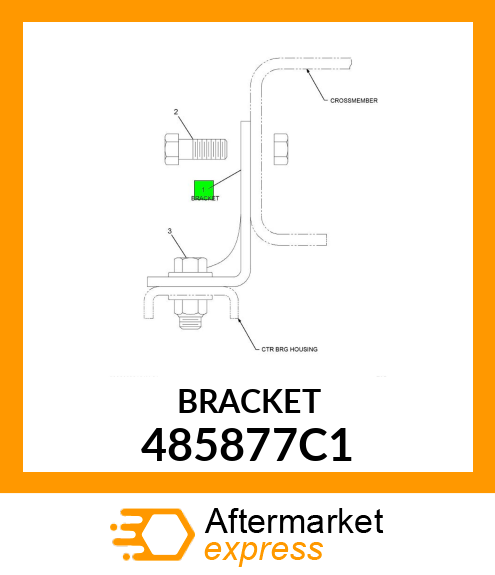 BRACKET 485877C1