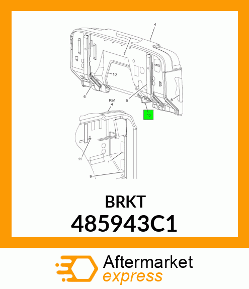 BRKT 485943C1