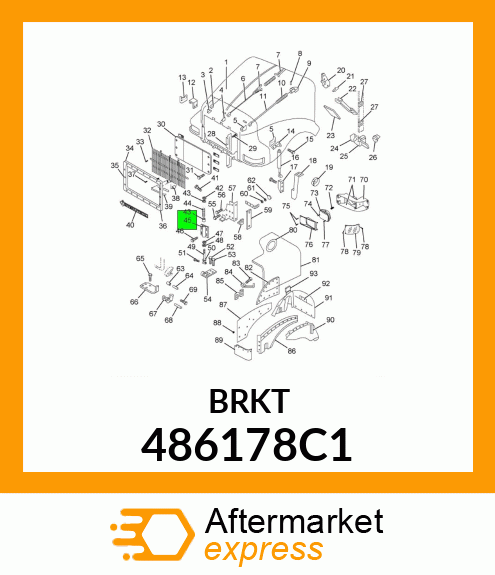 BRKT 486178C1