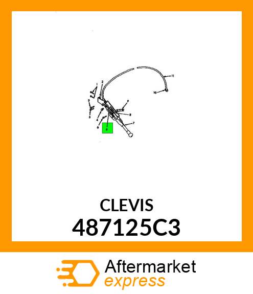 CLEVIS 487125C3