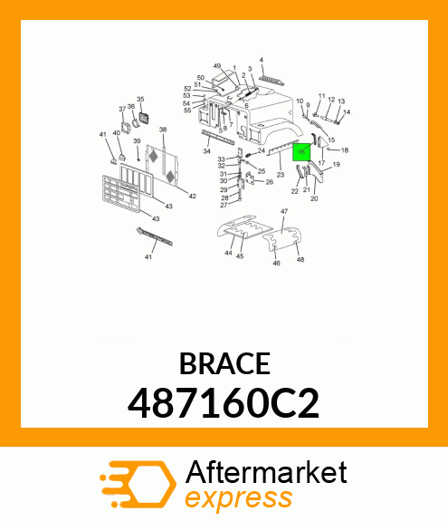 BRACE 487160C2