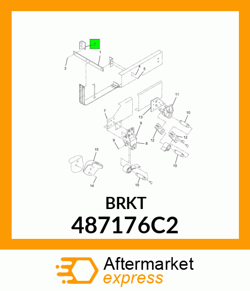 BRKT 487176C2