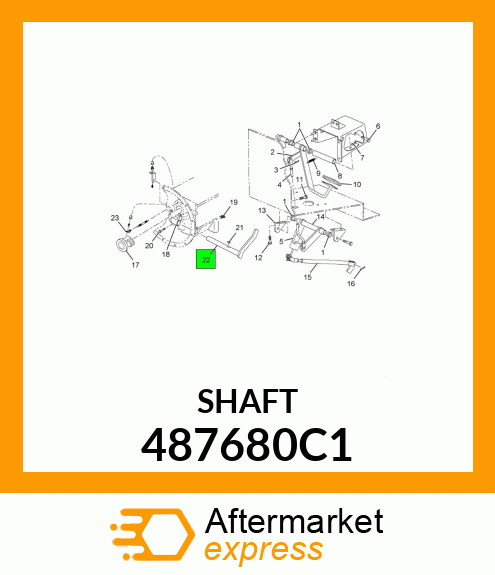SHAFT 487680C1