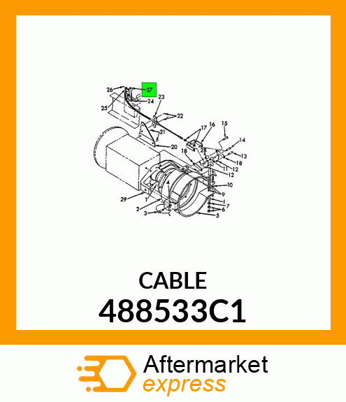 CABLE 488533C1