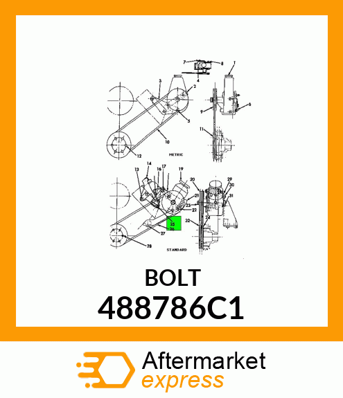 BOLT 488786C1