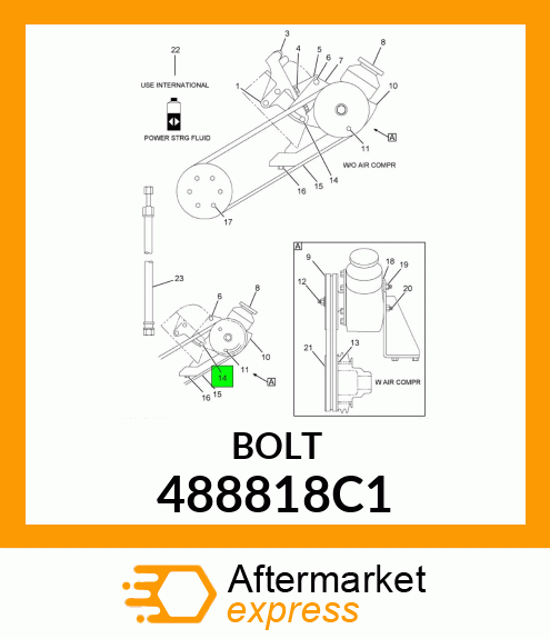 BOLT 488818C1