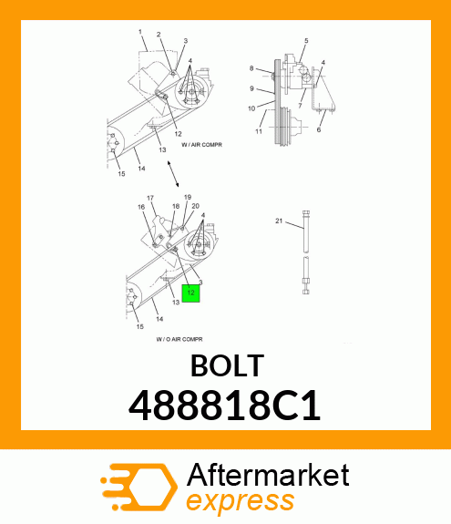 BOLT 488818C1