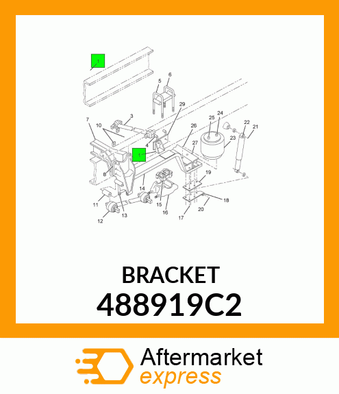 BRACKET 488919C2