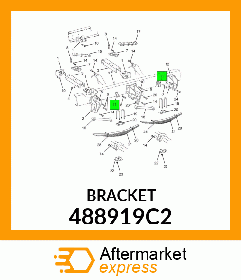 BRACKET 488919C2