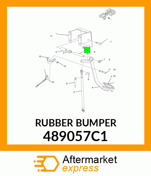 RUBBERBUMPER 489057C1