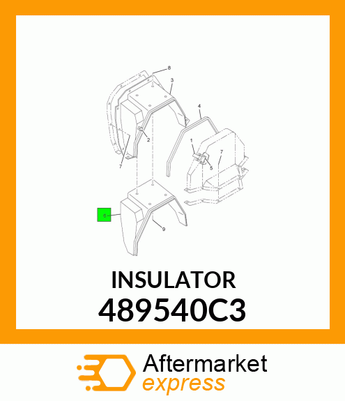 INSULATOR 489540C3