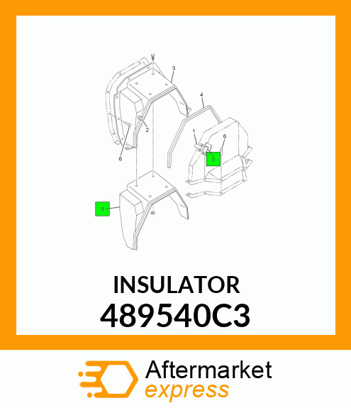 INSULATOR 489540C3