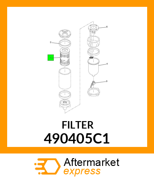 FILTER6PC 490405C1