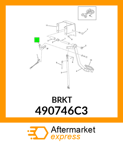 BRKT 490746C3