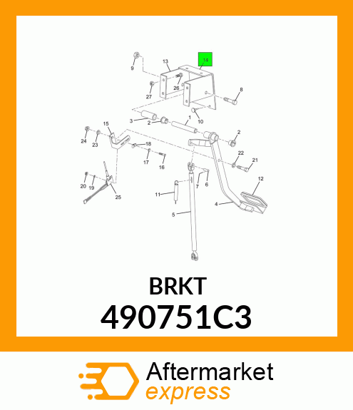 BRKT 490751C3