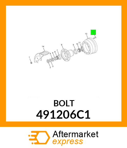 BOLT 491206C1