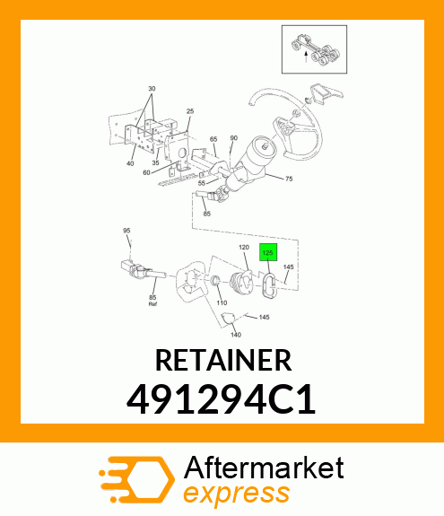 RETAINER 491294C1