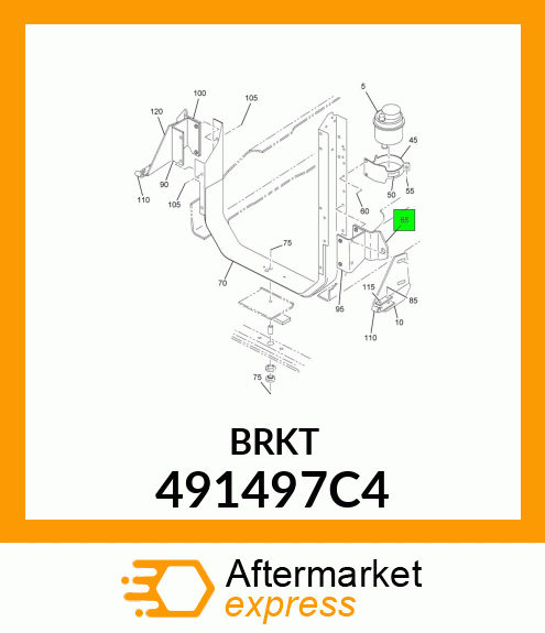BRKT 491497C4