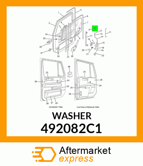 WASHER 492082C1