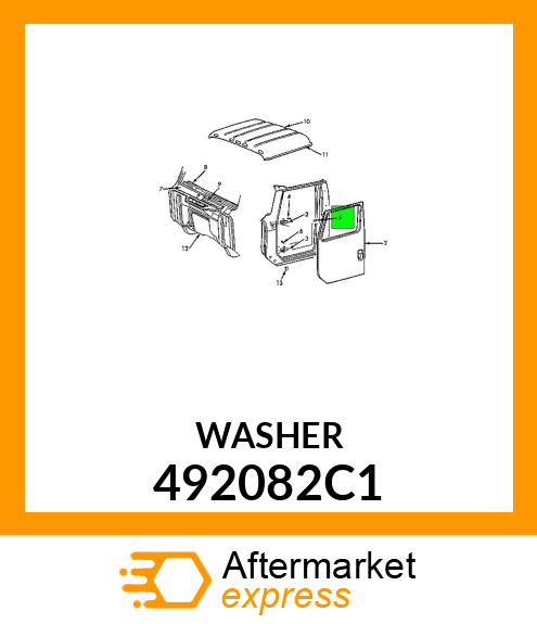 WASHER 492082C1