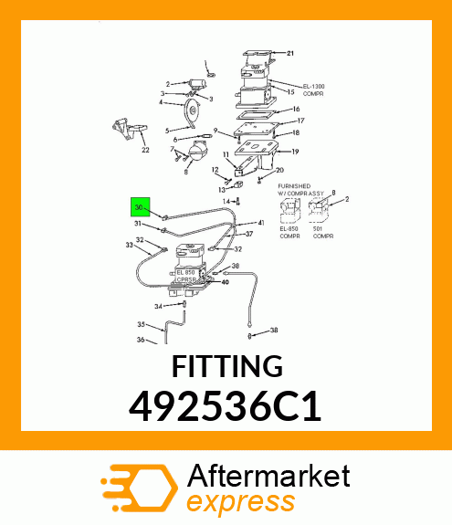 FITTING 492536C1