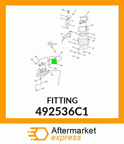 FITTING 492536C1