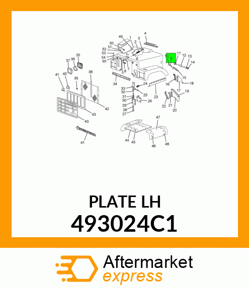 PLATELH 493024C1